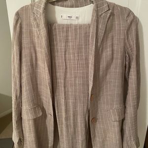 Mango linen suit